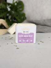 Load image into Gallery viewer, Salt spa soap with lavender

