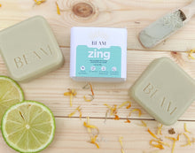 Load image into Gallery viewer, Zing citrus soap bar - BEAM natural body care
