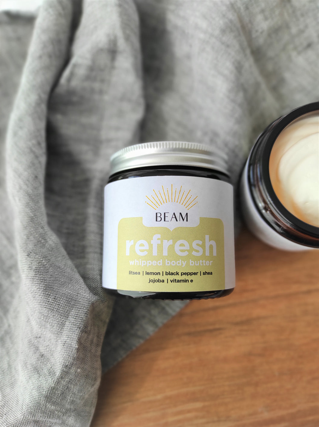 Refresh whipped body butter