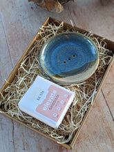 Load image into Gallery viewer, Soap &amp; stoneware dish gift

